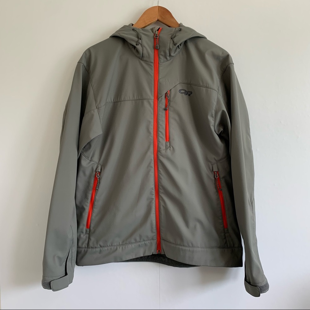 OUTDOOR RESEARCH Transfer Hoody Soft Shell Jacket - GRAY